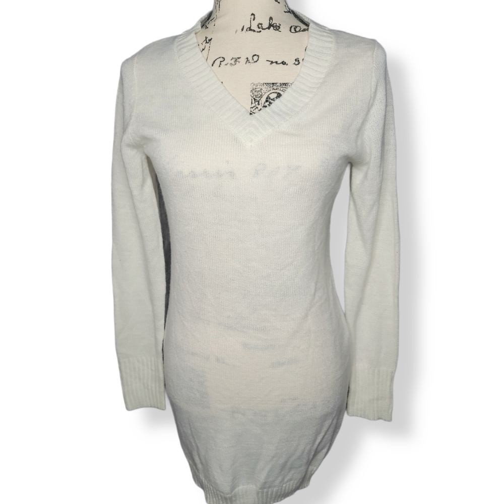 Beige Sweater Dress